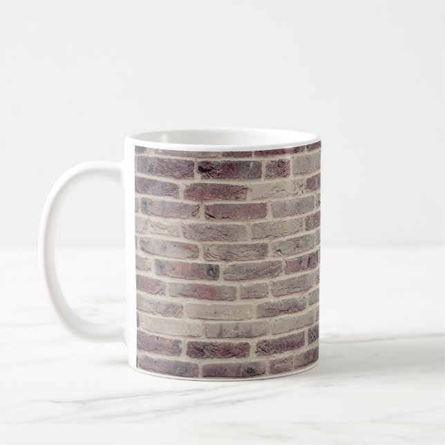 Brick Pattern Kaffeetasse (Links)
