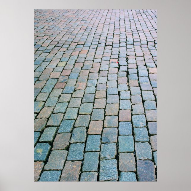 Brick Plaza at The Grand Place - Brüssel, Belgien Poster (Vorne)