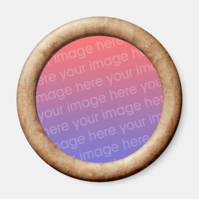 Brick (Rahmen für den 3D-Effekt) Vorlage Magnet (Vorne)