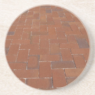 Brick, Rock, Stone Series - Red Brick Untersetzer