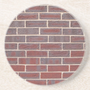 Brick, Rock, Stone Series - Red Brick Untersetzer