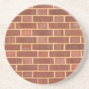 Brick, Rock, Stone Series - Red Brick Untersetzer