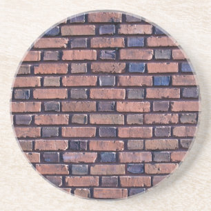 Brick, Rock, Stone Series - Red Brick Untersetzer