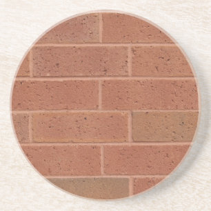 Brick, Rock, Stone Series - Red Brick Untersetzer