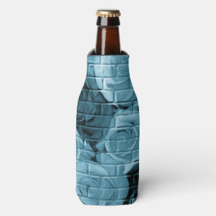 Brick-Rose 01 Light Blue-Bottle Cooler Flaschenkühler