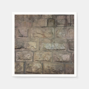 Brick Standard Cocktail Papier Napkins Serviette