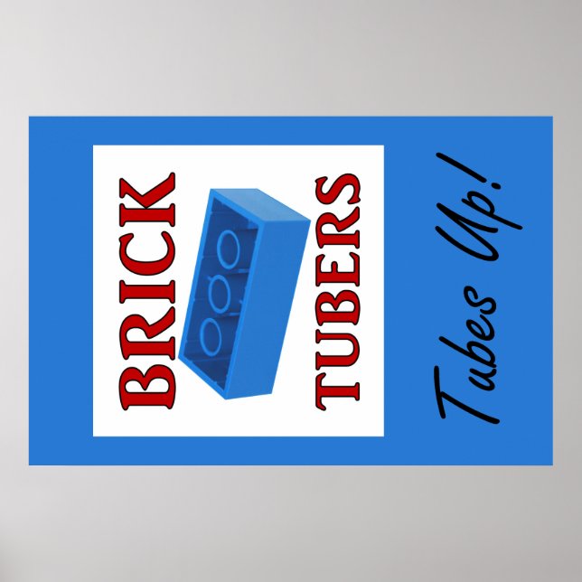 Brick Tubers verwirbelt Poster (Vorne)