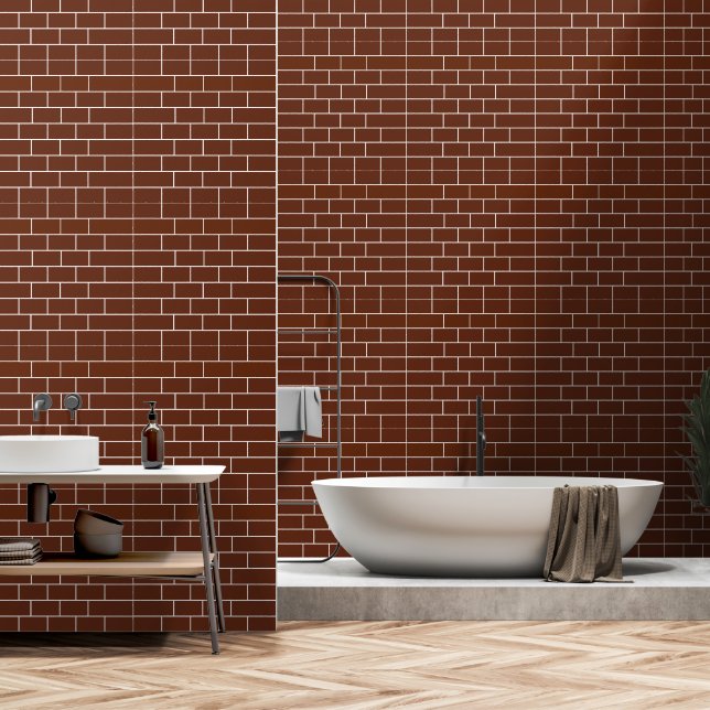 Brick Wall Bricks Tapete (Badezimmer)