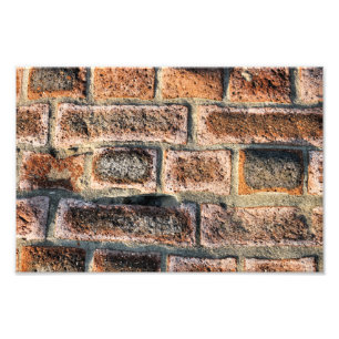 BRICK WALL FOTODRUCK