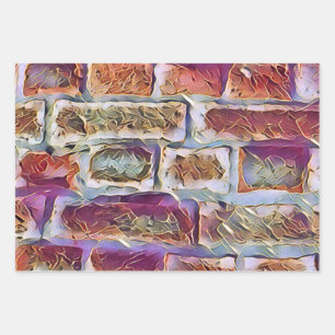 BRICK WALL GESCHENKPAPIER SET