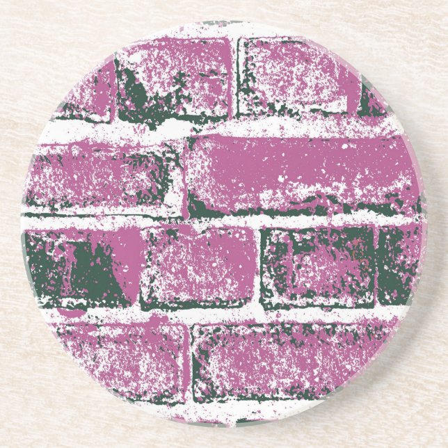 BRICK WALL GETRÄNKEUNTERSETZER (Vorne)