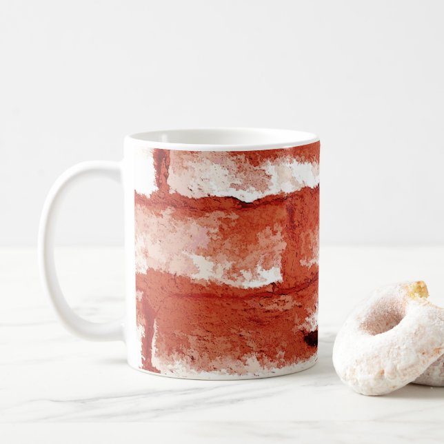 BRICK WALL KAFFEETASSE (Mit Donut)