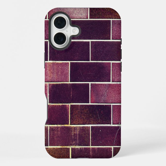 Brick Wall Phone Case iPhone Hülle (Rückseite)