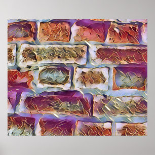 BRICK WALL POSTER