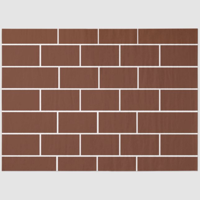 Brick Wall  Seidenpapier (Vorderseite)