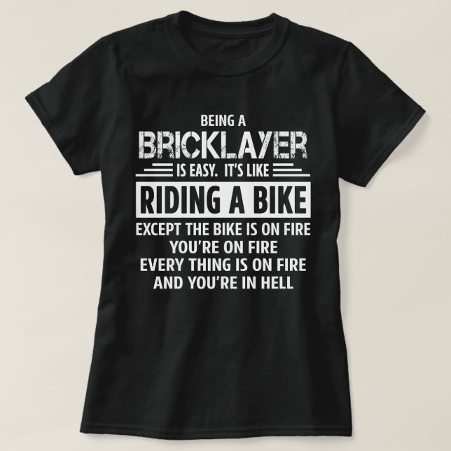 Bricklayer T-Shirt (Design vorne)