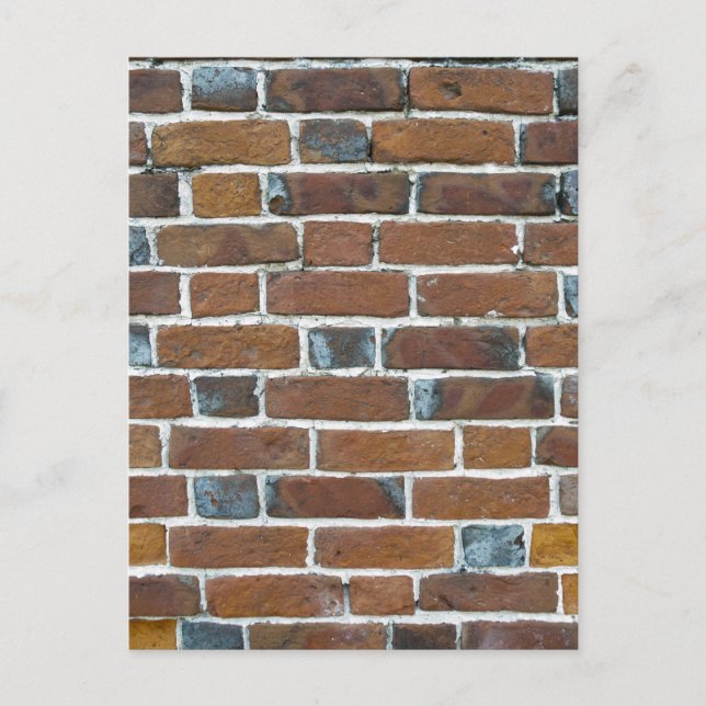 BRICKS WALL POSTKARTE (Vorderseite)
