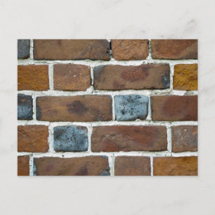 BRICKS WALL POSTKARTE