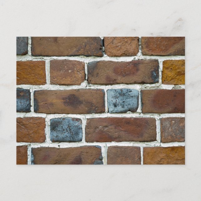 BRICKS WALL POSTKARTE (Vorderseite)