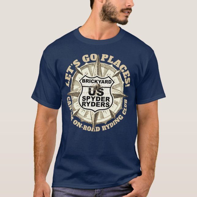 Brickyard Chapter - Let's Go Places! T-Shirt (Vorderseite)