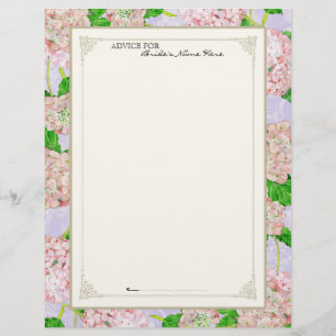 Bridal Advice Page Pink Hydrangea Spitze Floral