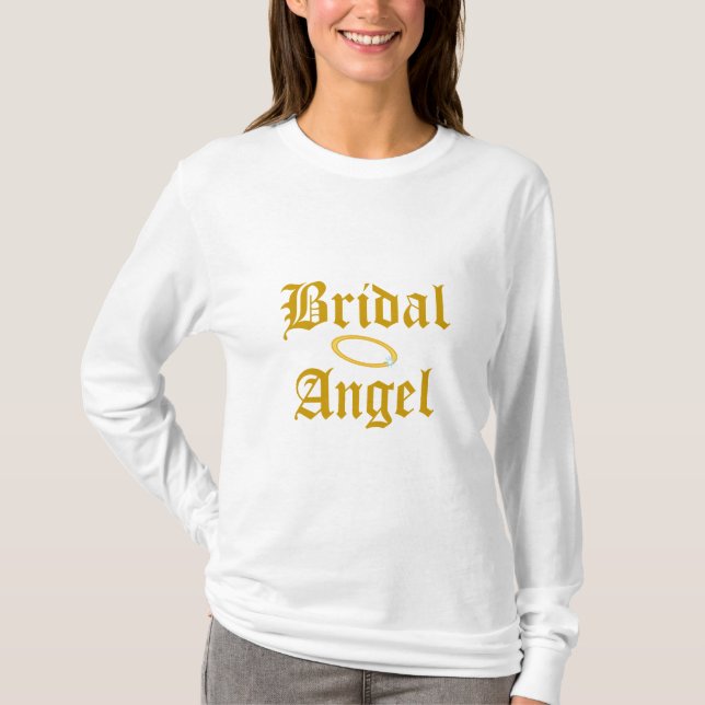Bridal Angel T - Shirt-Customize T-Shirt (Vorderseite)
