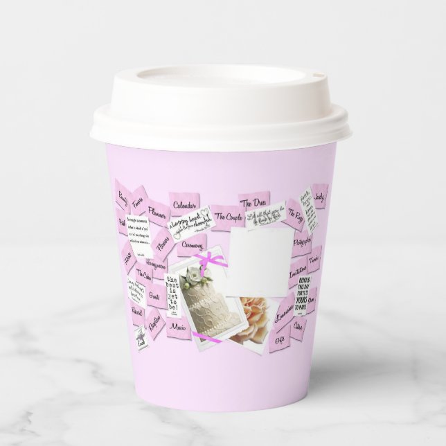Bridal Bachorlette Party Tasse Pappbecher (Vorderseite)