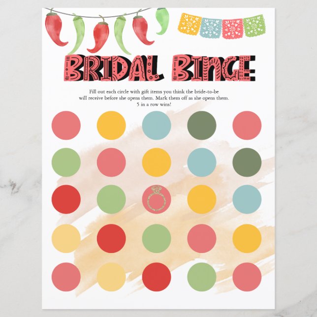 Bridal Binge | Brautparty Game (Vorderseite)