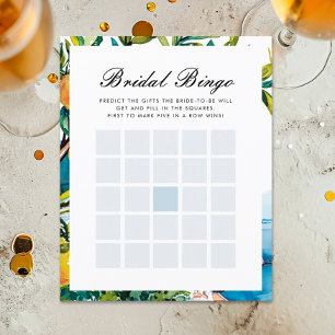 Bridal Bingo Amalfi Lemon Brautparty Game