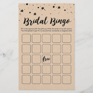 Bridal Bingo Brautparty und Hen Party