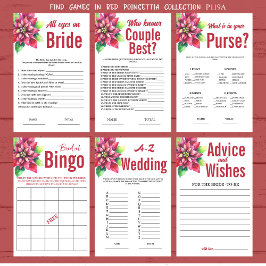 Bridal Bingo Christmas Brautparty Game