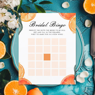 Bridal Bingo Citrus Aperol Brautparty Game