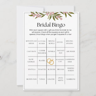 Bridal Bingo Einladung