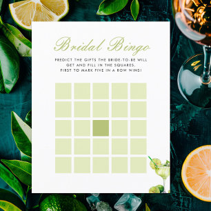 Bridal Bingo Mexican Fiesta Brautparty Game