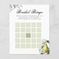 Bridal Bingo Perfect Pear Brautparty Game