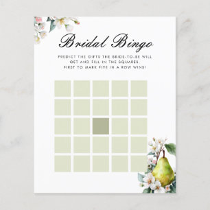 Bridal Bingo Perfect Pear Brautparty Game