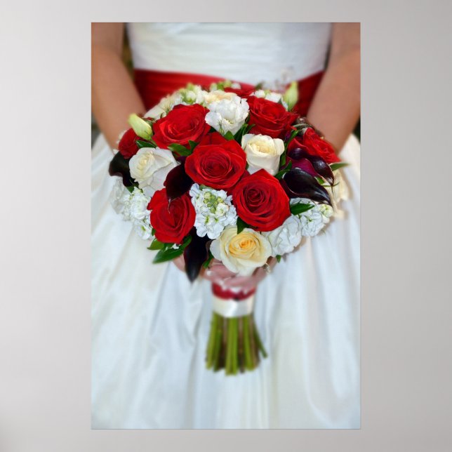 Bridal-Bouquet-Plakat Poster (Vorne)