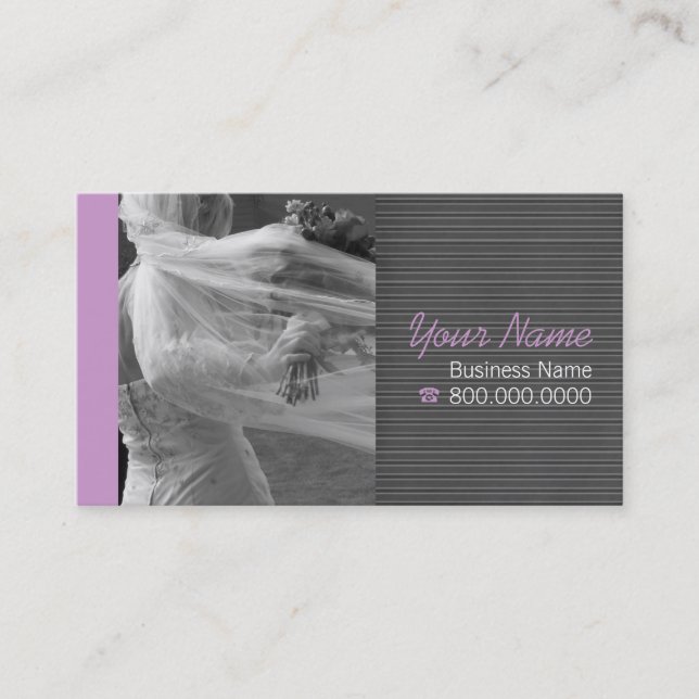 Bridal Boutique Business Cards Visitenkarte (Vorderseite)