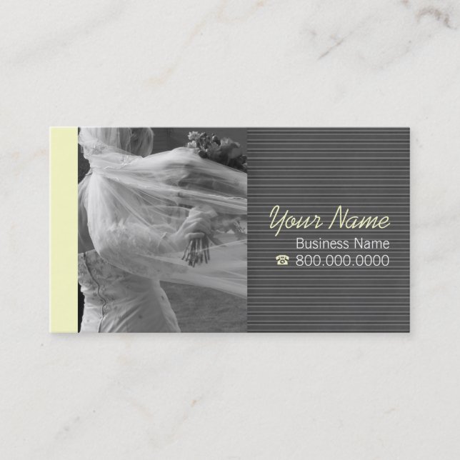 Bridal Boutique Business Cards Visitenkarte (Vorderseite)