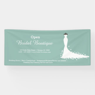 Bridal Boutique - Wählen Sie Ihre Hintergrundfarbe Banner