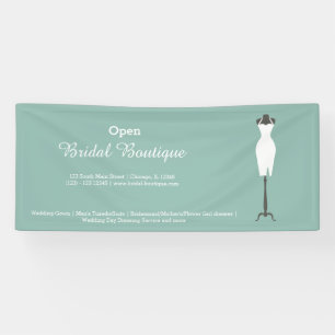 Bridal Boutique - Wählen Sie Ihre Hintergrundfarbe Banner
