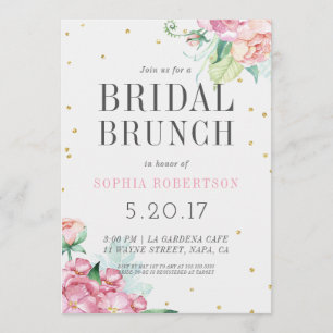 Bridal Brunch Party Einladung