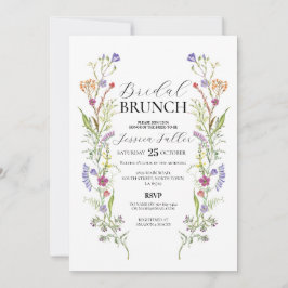 Bridal Brunch Wildblumen Floral Ditsy Einladung