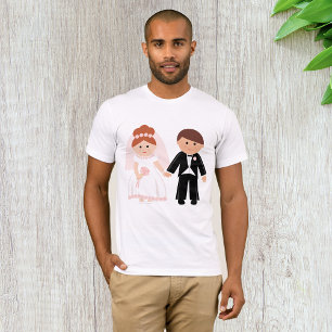 Bridal Couple Mens T - Shirt