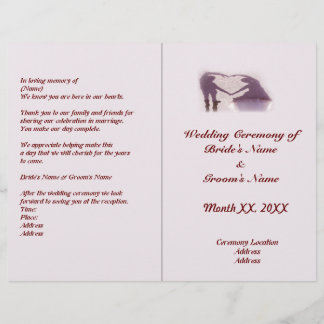 Bridal Couple Silhouette Herz in Sand Wedding