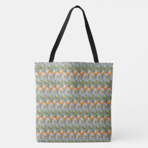 Bridal Crown Daffodis Muster Tote Tasche