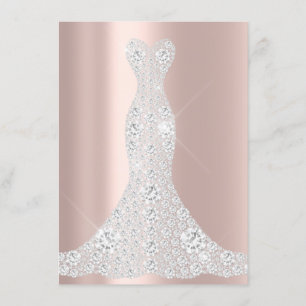 Bridal Dress Spark Rose VIP Rosa Rose Diamond Einladung