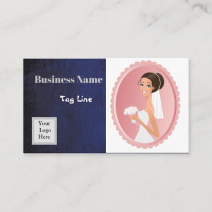 Bridal dressmaker Business Card Visitenkarte