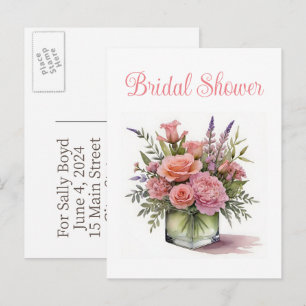 Bridal Dusche Einladung Postkarten
