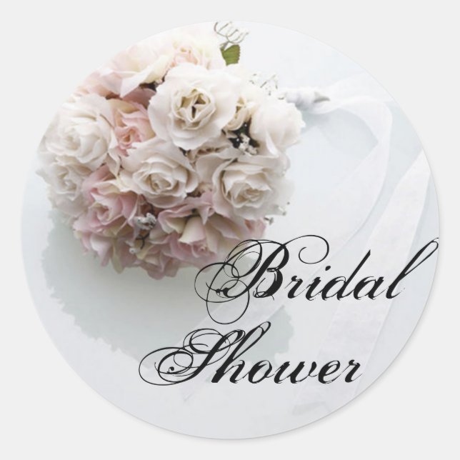Bridal Duwer Rose Stickers (Vorderseite)